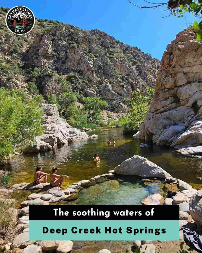 Deep Creek Hot Springs The soothing waters of 