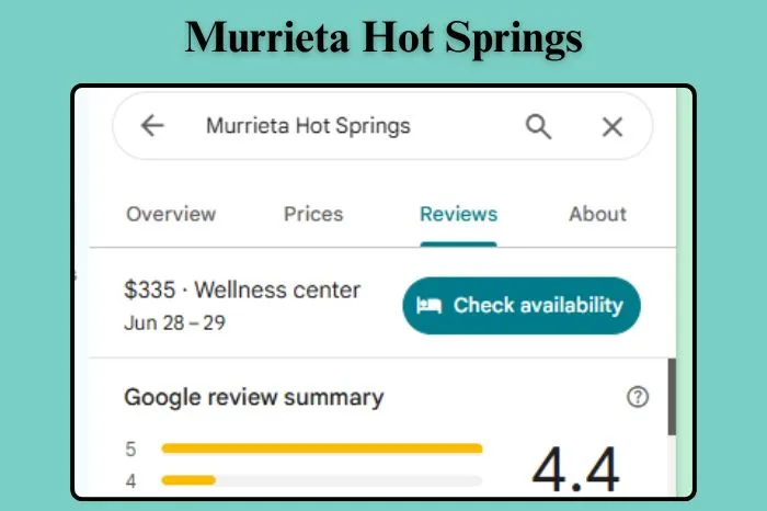 Murrieta Hot Springs Reviews