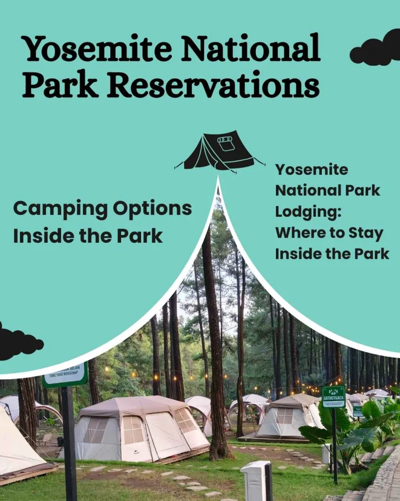 Yosemite National Park Reservations Camping, Lodging & Permits