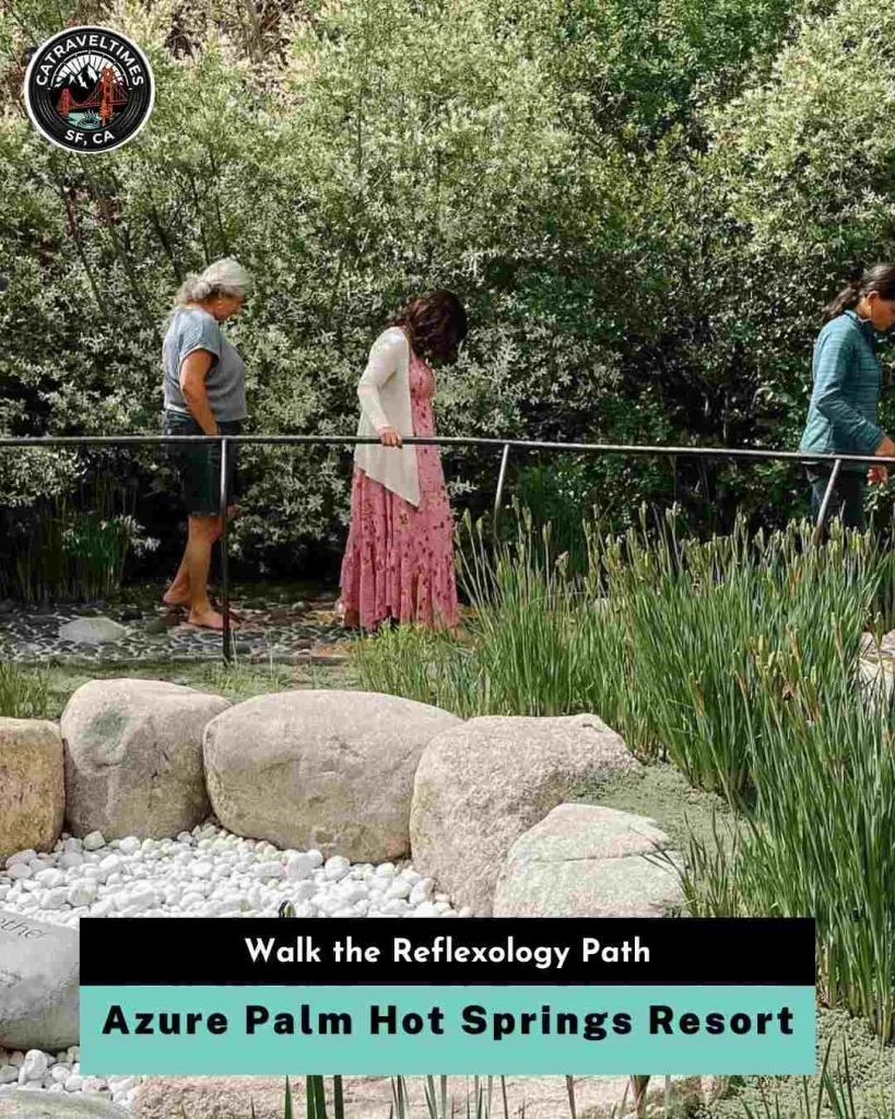Azure Palm Hot Springs Resort & Day Spa Oasis, CA: Updated Guide 2026 12 Azure Palm Hot Springs Resort Walk the Reflexology Path