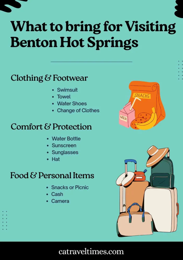 What Should You Bring to Benton Hot Springs?