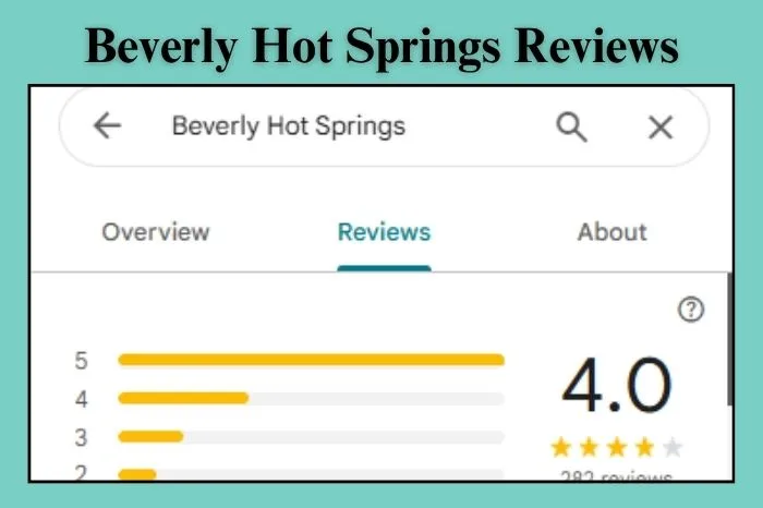 Beverly Hot Springs Reviews