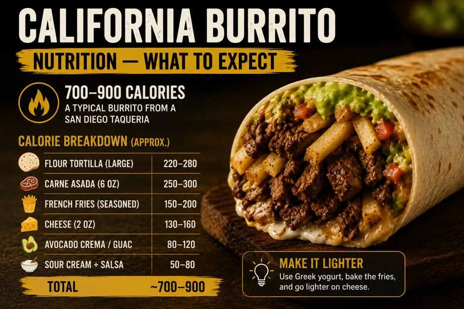 California Burrito Nutrition — What to Expect
