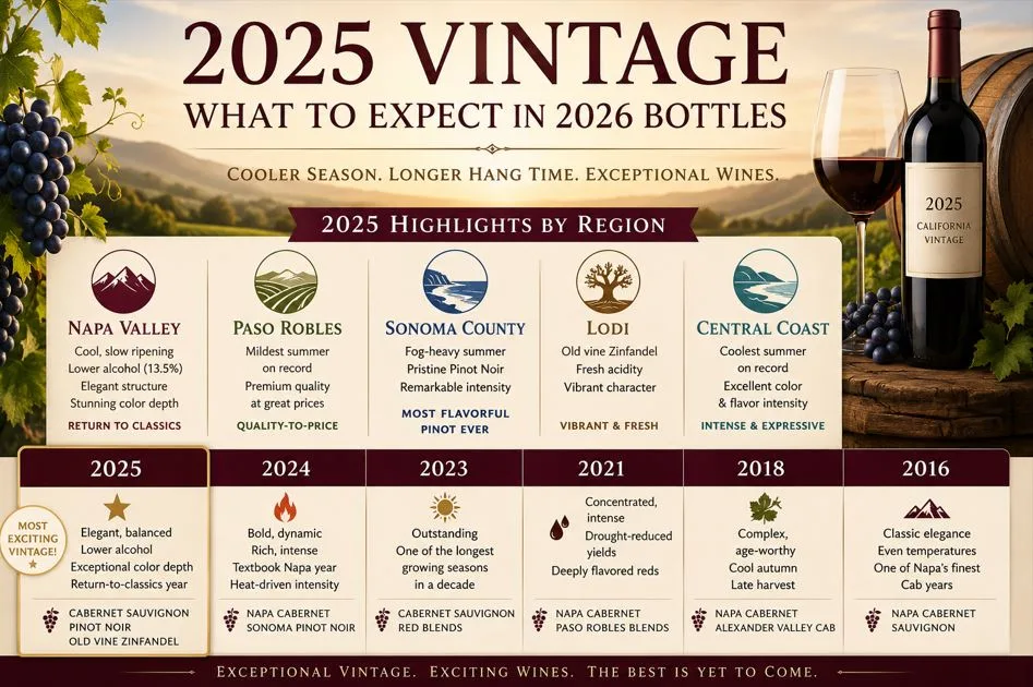 The 2025 Vintage: What to Expect in 2026 Bottles
