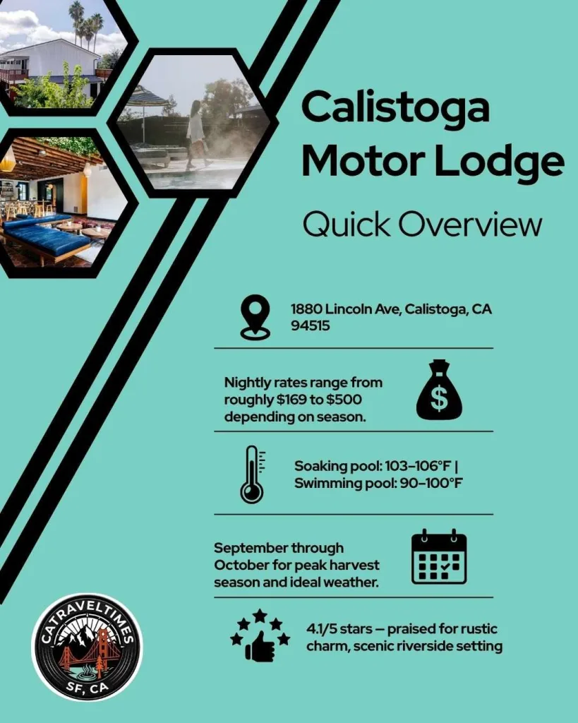 Calistoga Motor Lodge Quick Deatil
