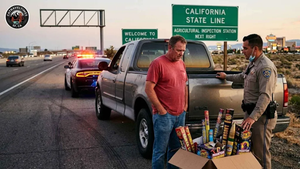 Can You Buy Fireworks in Another State and Bring Them Into California?