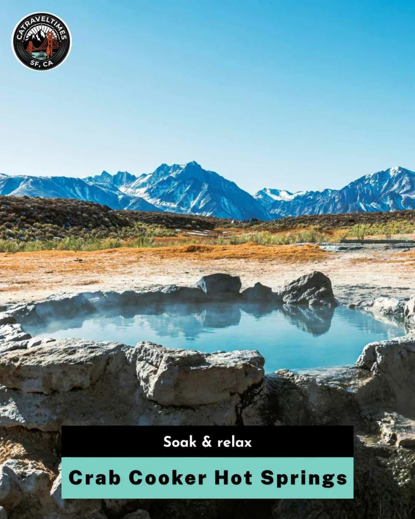 Crab Cooker Hot Springs Soak & relax