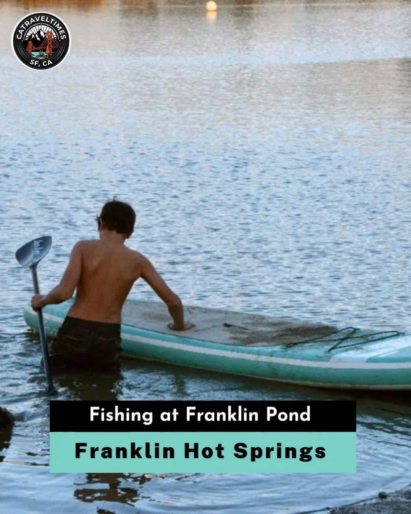 Fishing at Franklin Pond