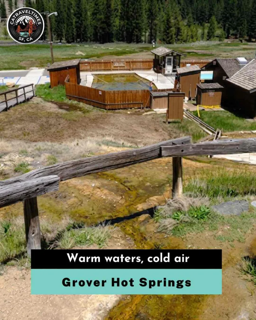 Grover Hot Springs Warm Water, Cold Air