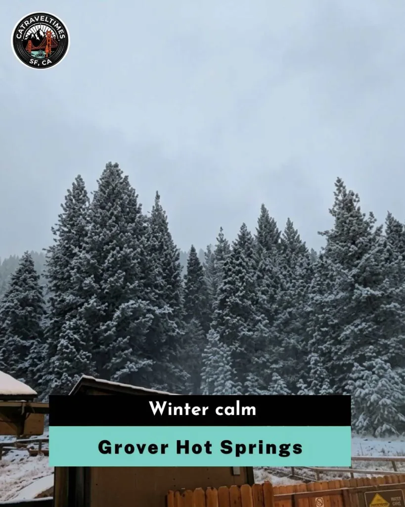 Grover Hot Springs  Winter Calm