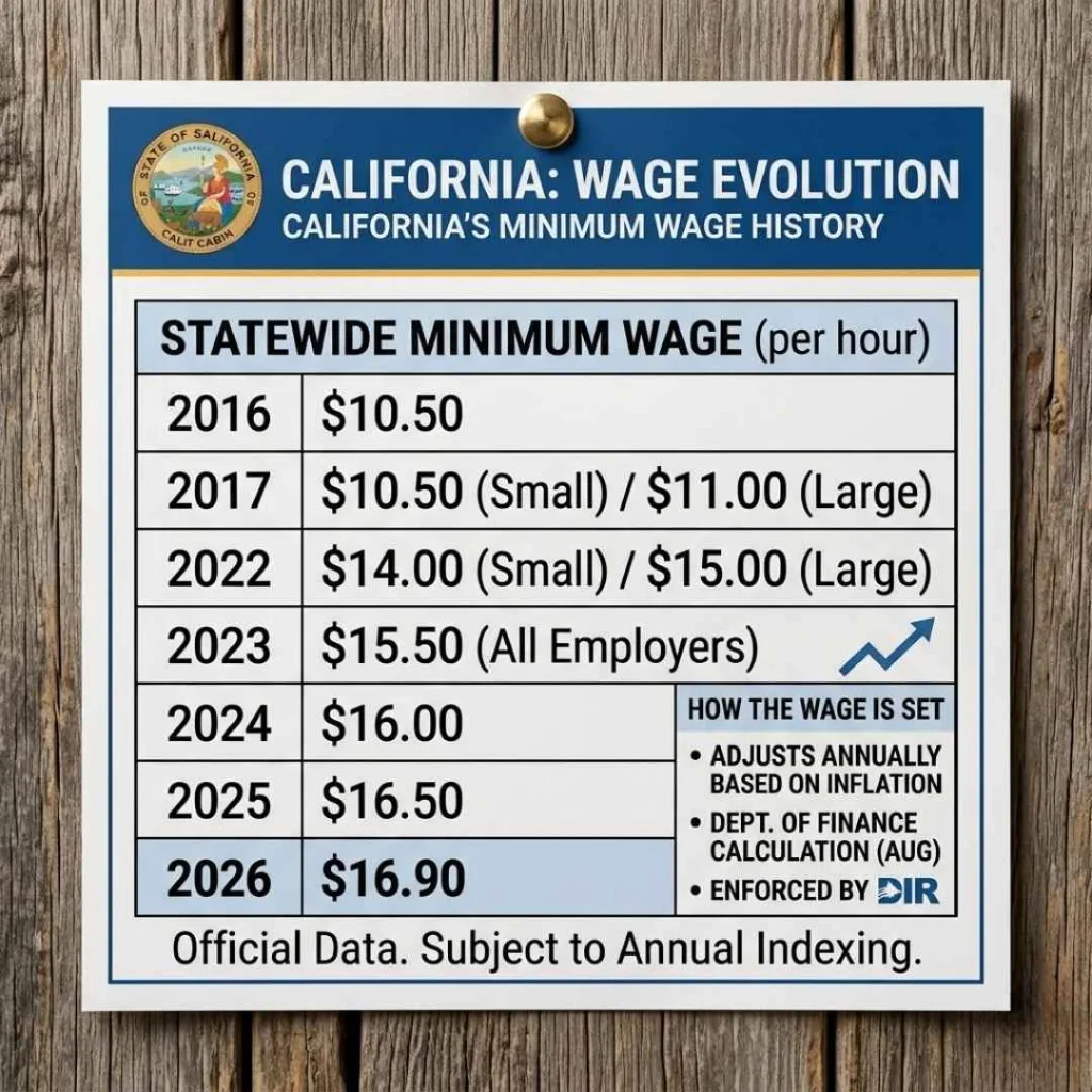 How California Sets Its Minimum Wage