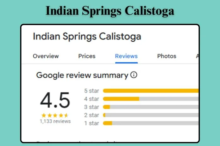 Indian Springs Calistoga Reviews