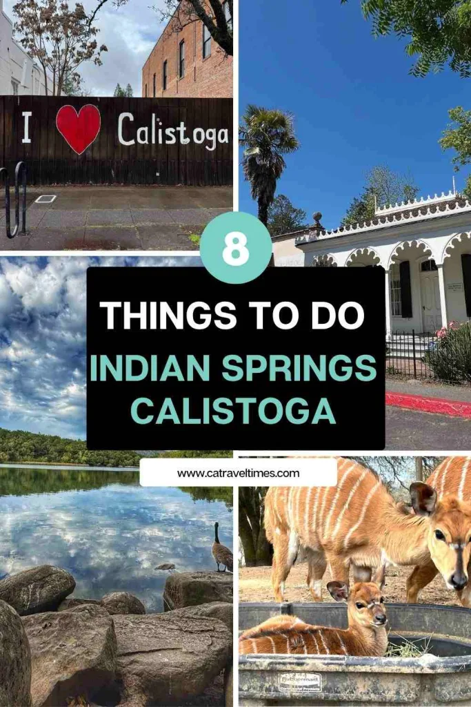 Things to Do at Indian Springs Calistoga