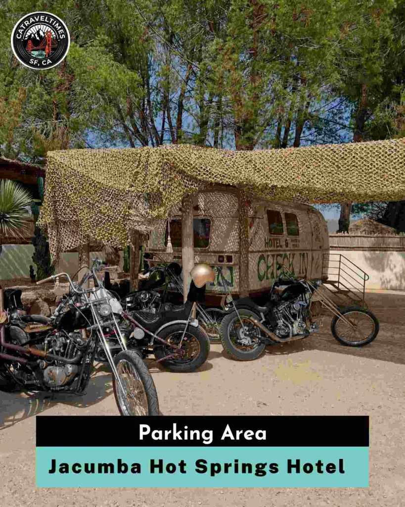 Jacumba Hot Springs Hotel parking
