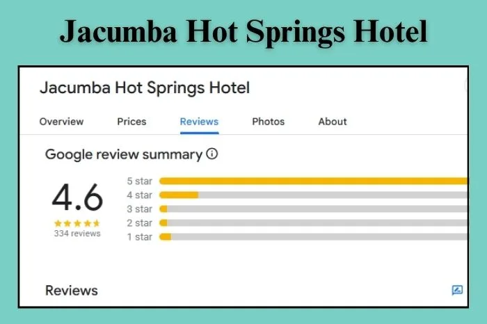 Jacumba Hot Springs Hotel Reviews