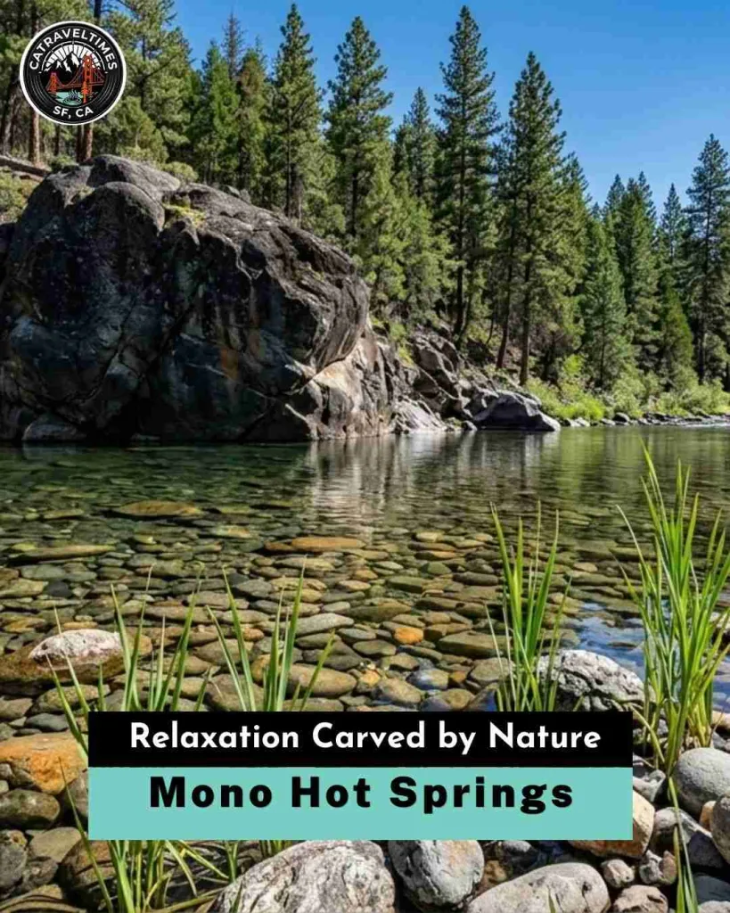 Mono Hot Springs Relaxation Carved by Nature