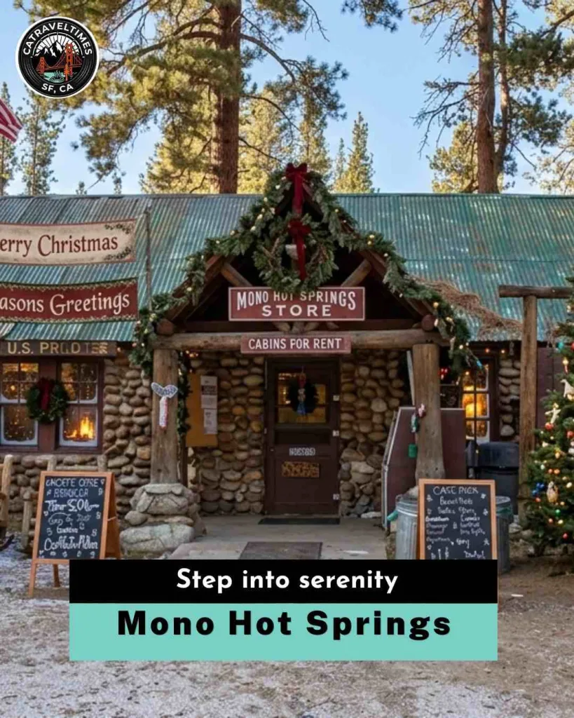Mono Hot Springs Step into Serenity