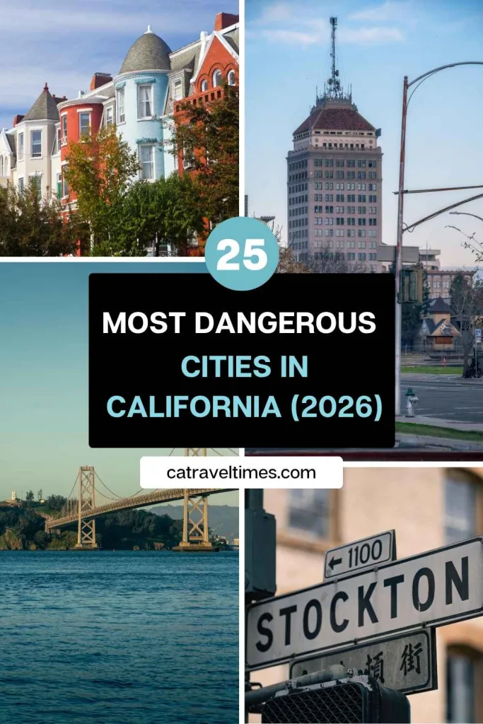 Most Dangerous Cities in California