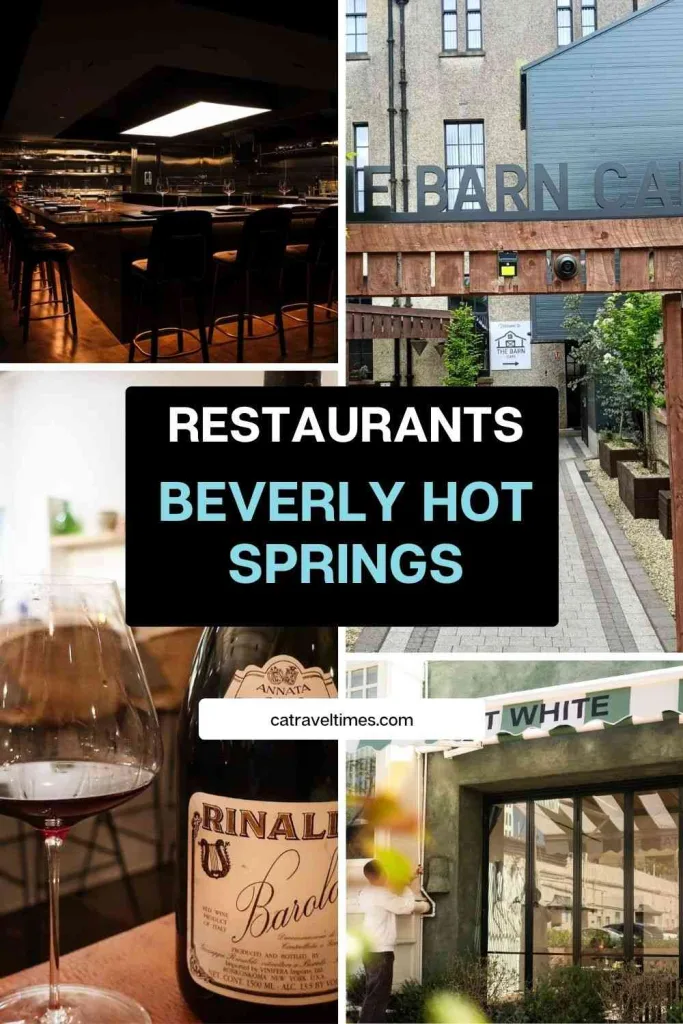 Restaurants Near Beverly Hot Springs