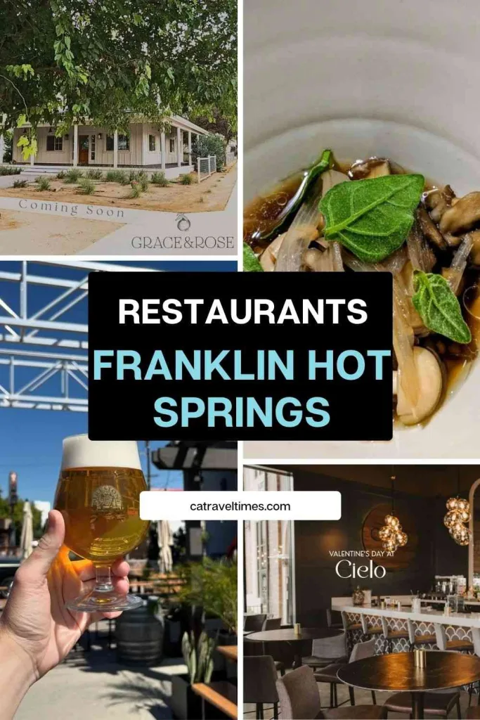 Restaurants Near Franklin Hot Springs