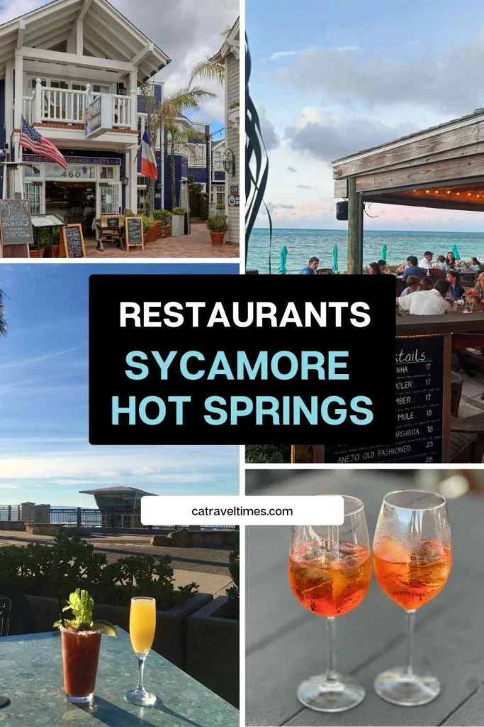 Restaurants Near Sycamore Hot Springs Resort
