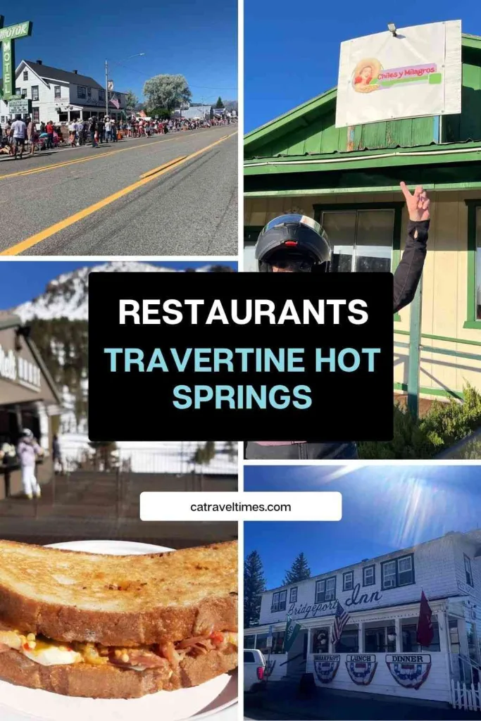 Restaurants Near Travertine Hot Springs