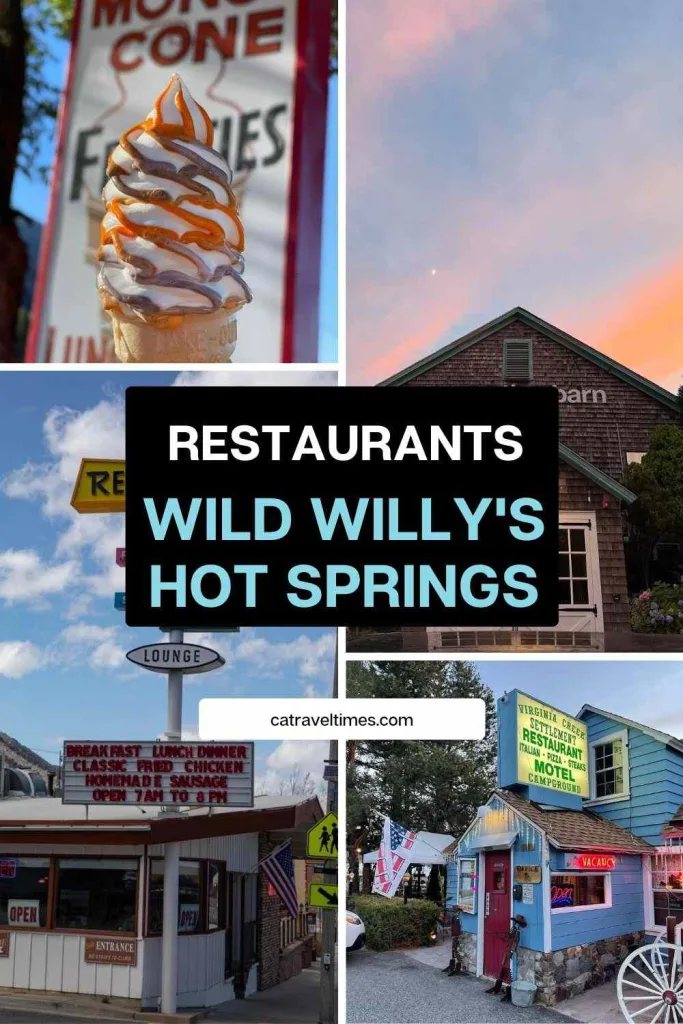 Restaurants Near Wild Willy's Hot Springs