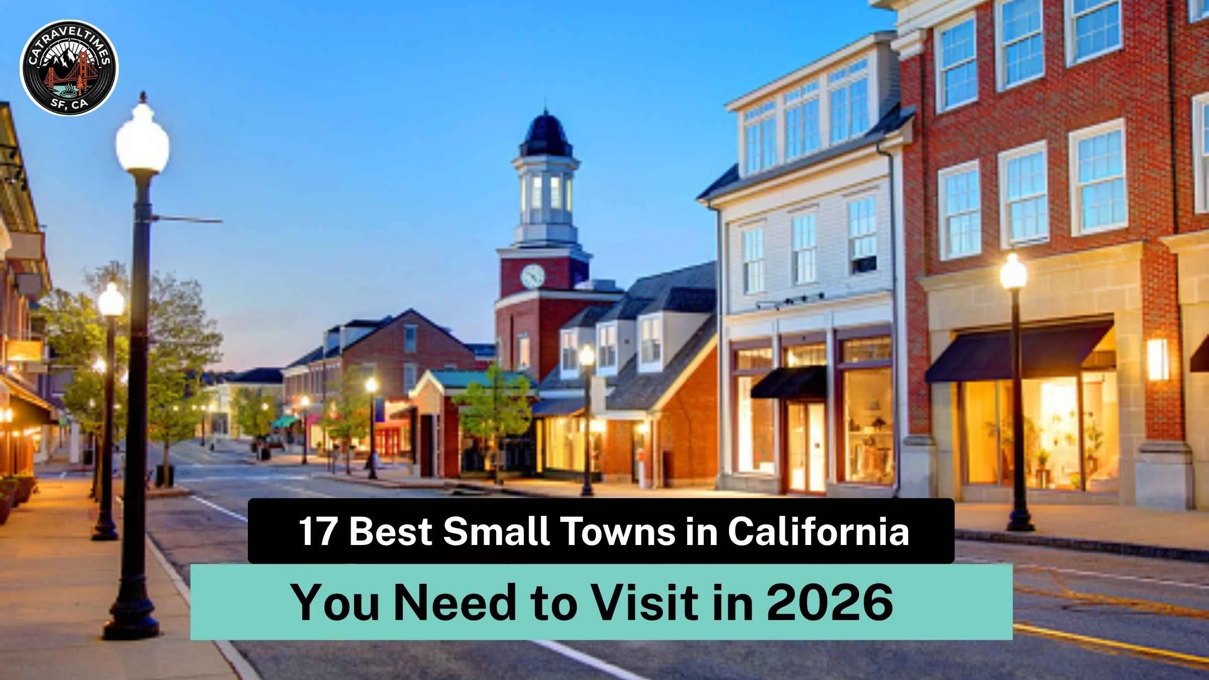 Small Towns in California