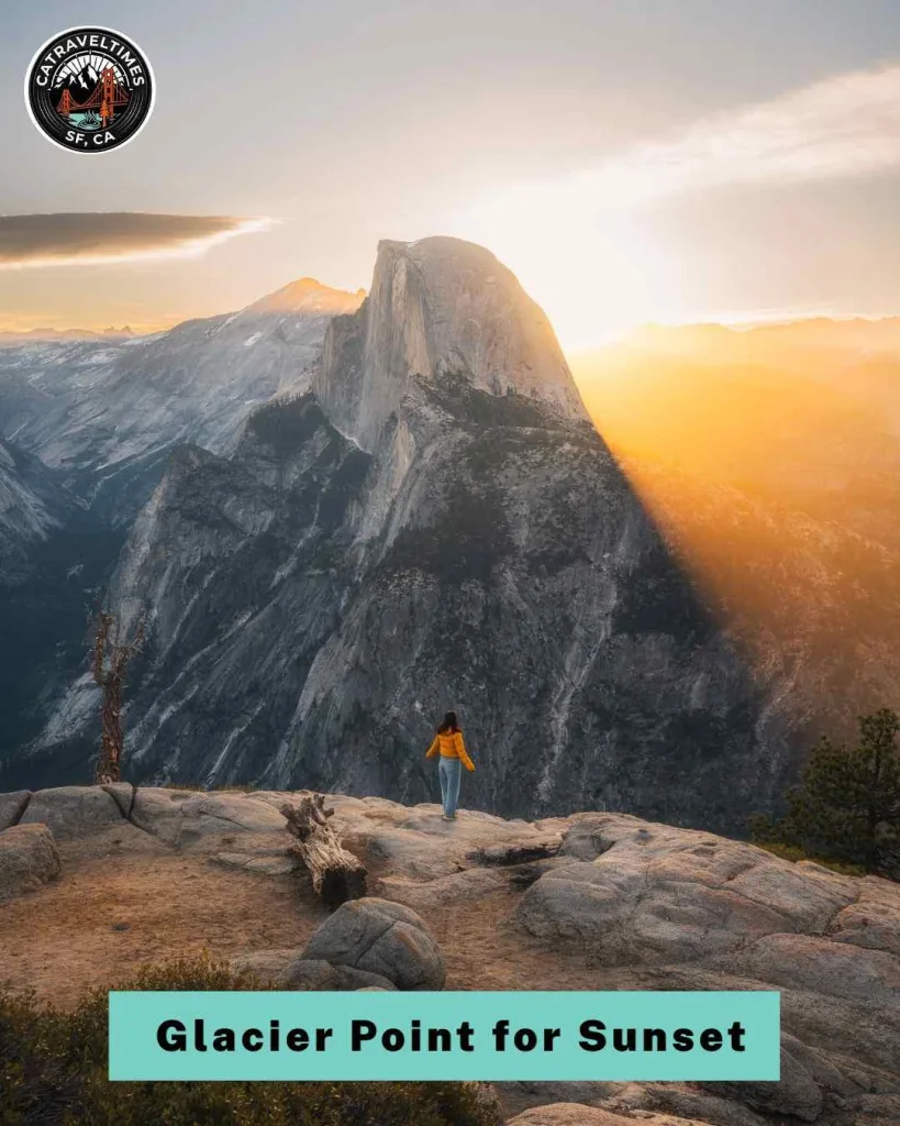 Drive to Glacier Point for Sunset