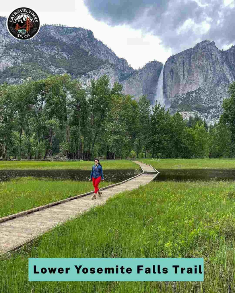Walk the Lower Yosemite Falls Trail