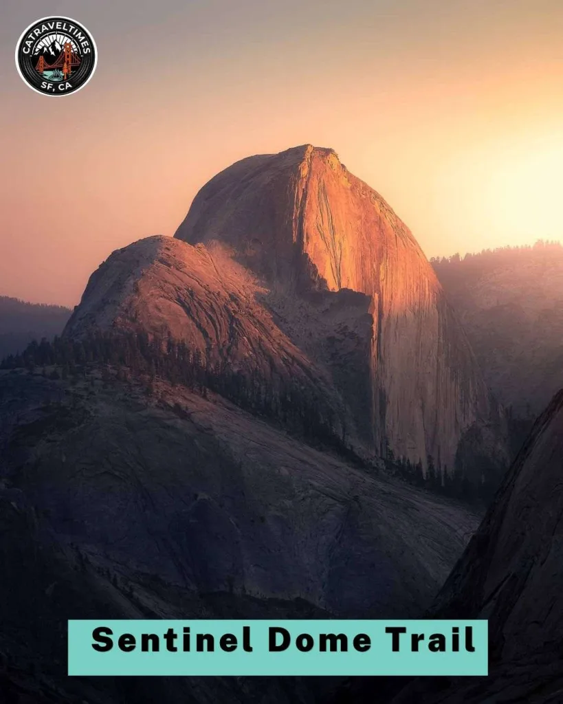 Walk the Sentinel Dome Trail at Sunset