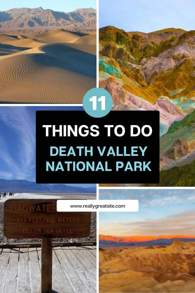 Things to Do in Death Valley National and State Parks