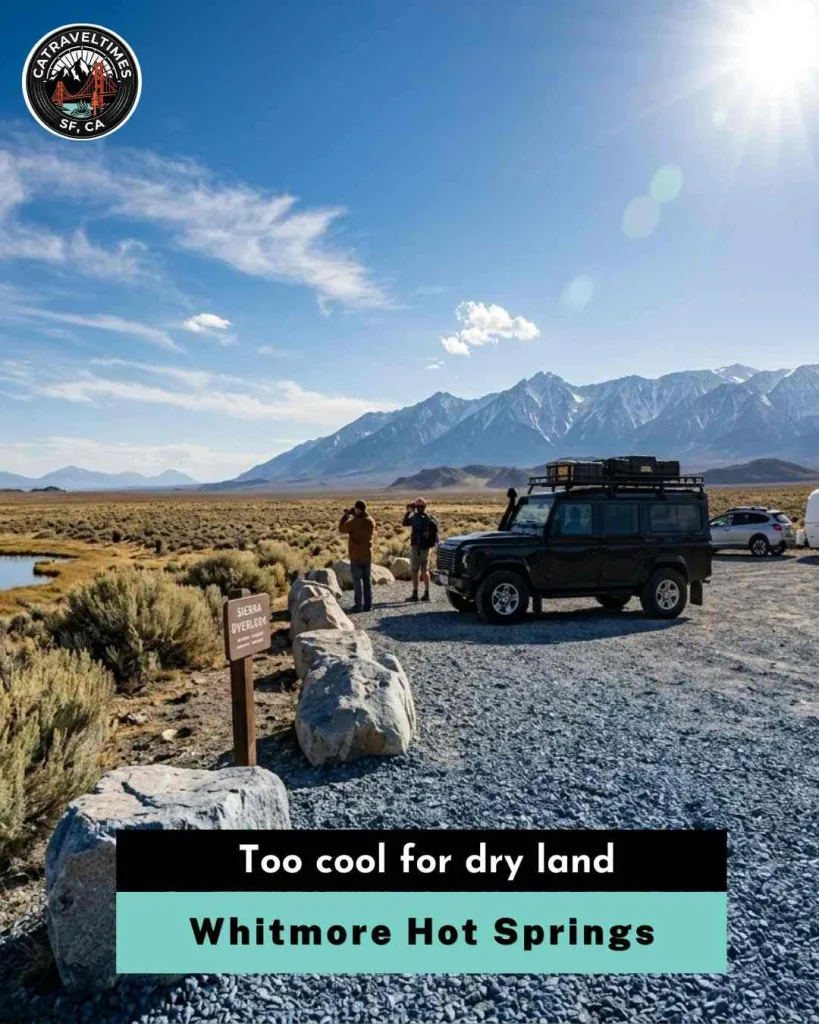 Whitmore Hot Springs, Mammoth Lakes, CA: Updated Guide 2026 3 Whitmore Hot Springs Too cool for dray land