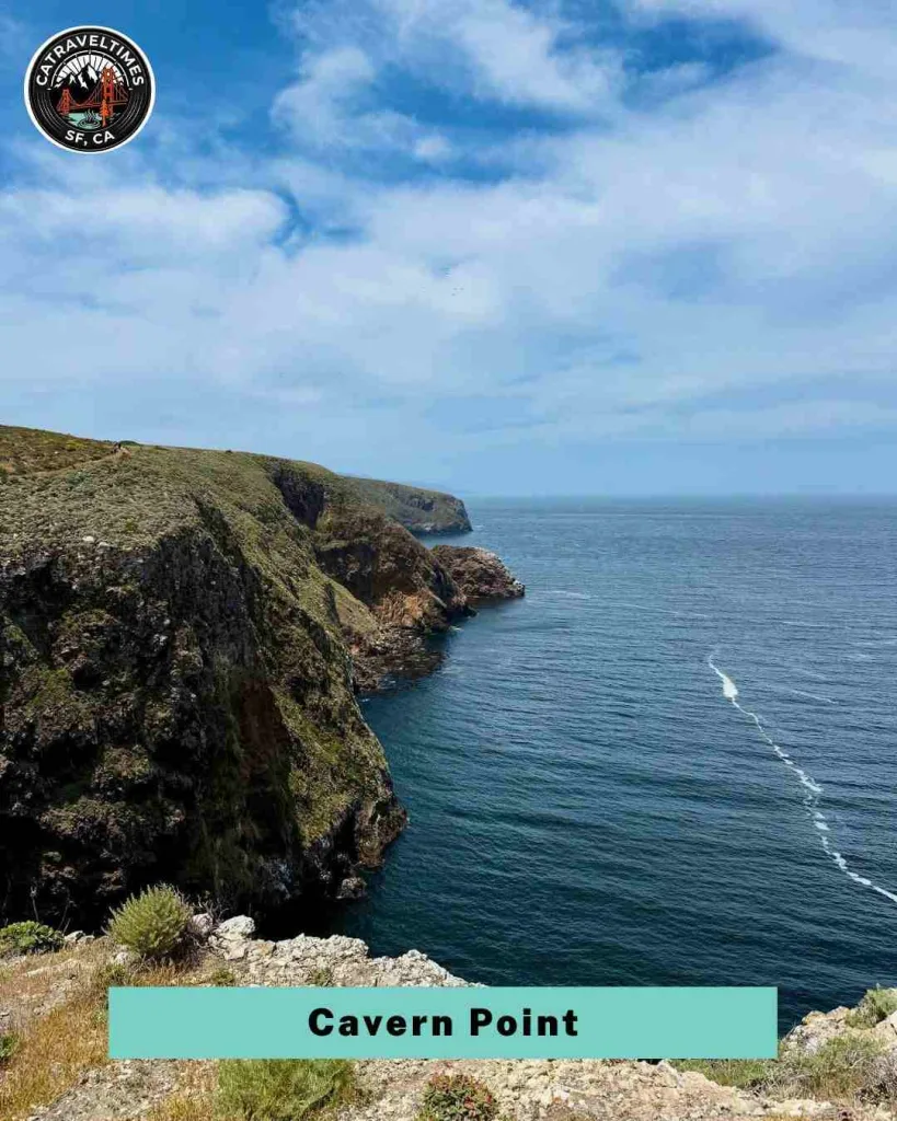 North Bluff Trail to Cavern Point (Miles 2.5–3.5)