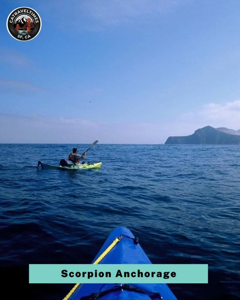 Cavern Point Down to Scorpion Anchorage (Miles 3.5–5)
