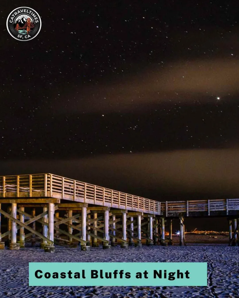 Stargaze from the Coastal Bluffs at Night
