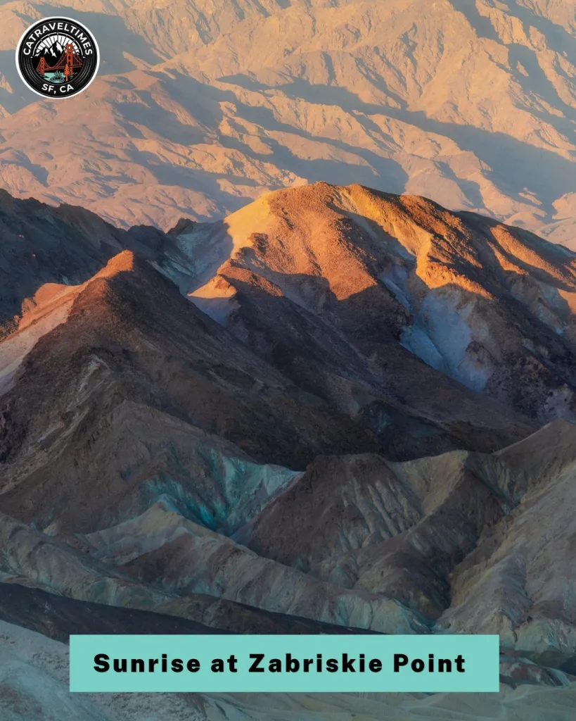 Chase Sunrise at Zabriskie Point — Death Valley's Most Iconic Viewpoint