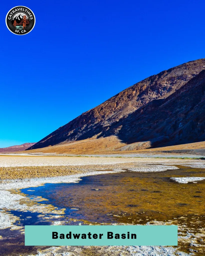 Walk on the Ancient Salt Polygon Fields at Badwater Basin