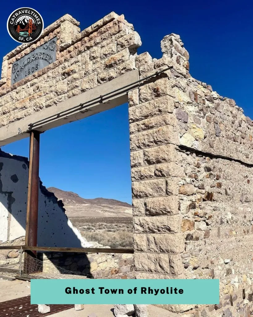 Explore the Ghost Town of Rhyolite (Near Park Entrance)