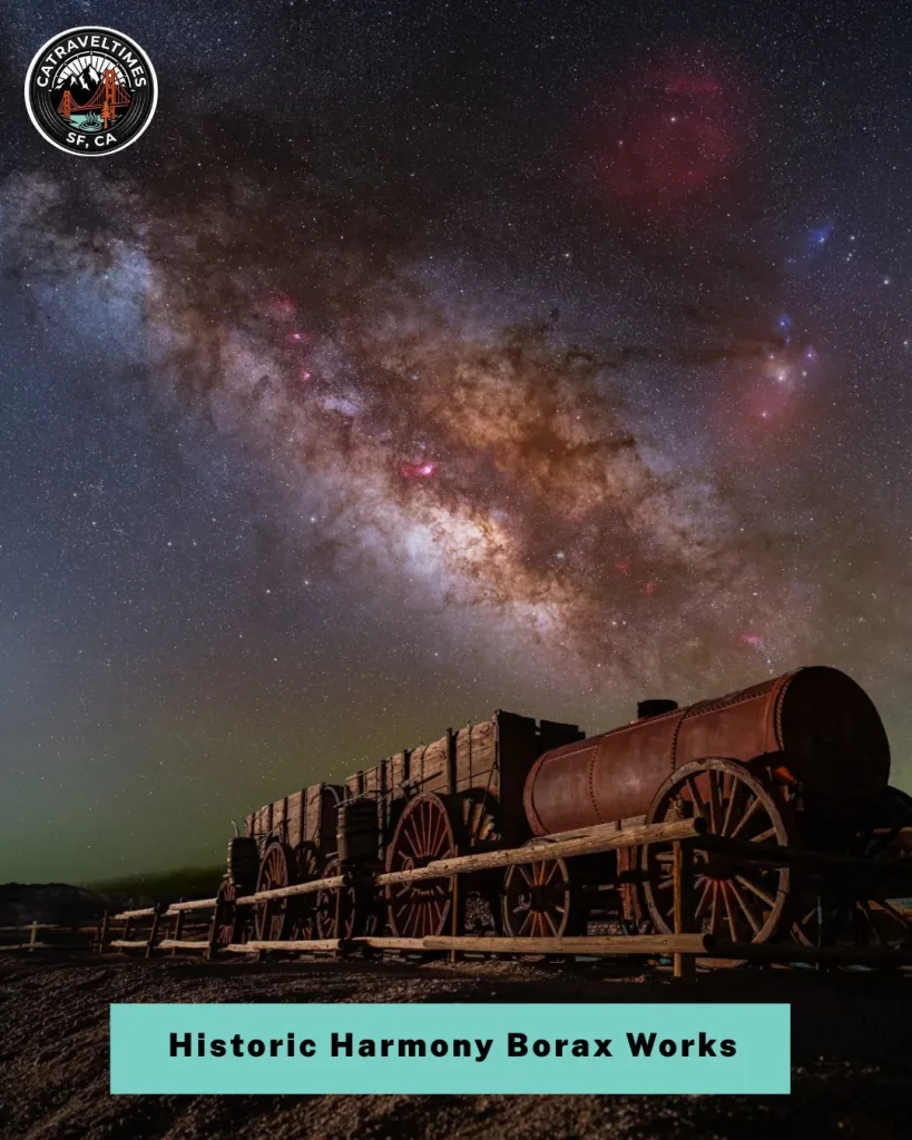 Visit the Historic Harmony Borax Works