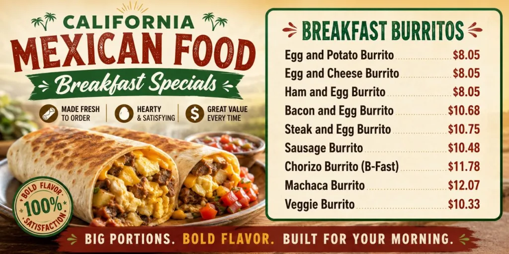 Breakfast Specials