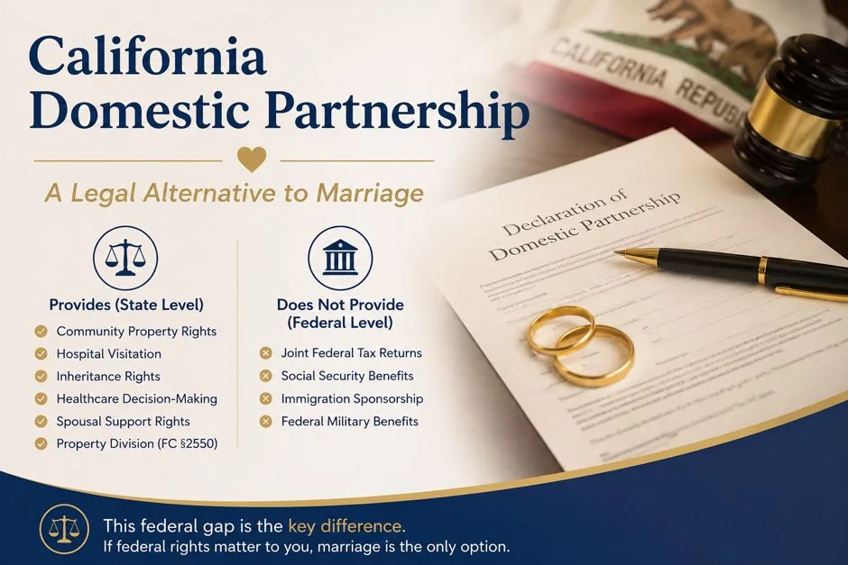 California Domestic Partnership — A Legal Alternative to Marriage