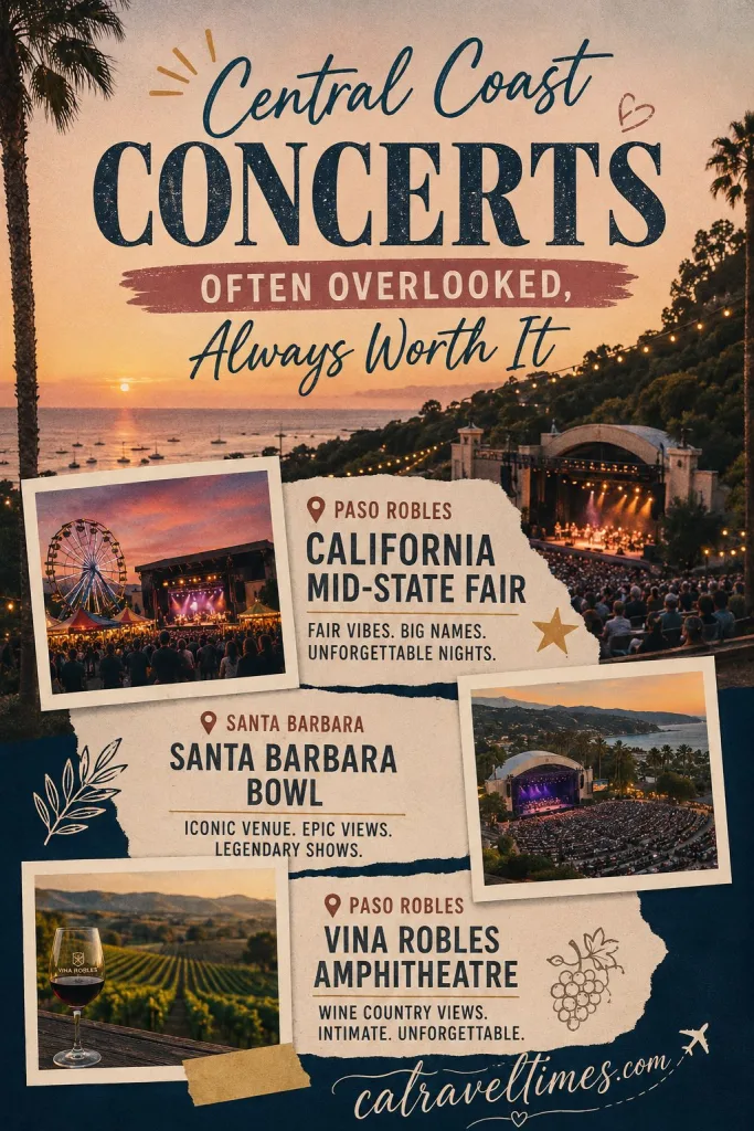 Central Coast Concerts: Often Overlooked, Always Worth It