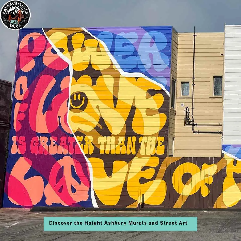 Discover the Haight Ashbury Murals and Street Art