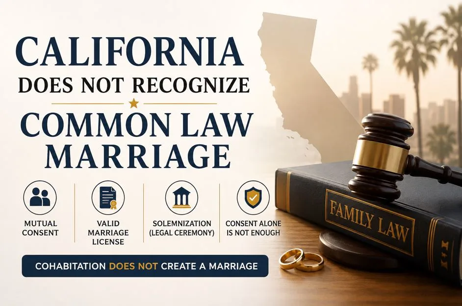 Does California Recognize Common Law Marriage?