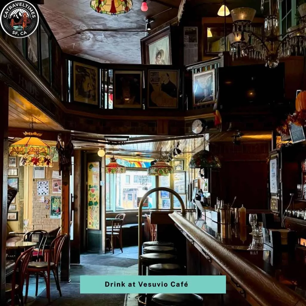 Drink at Vesuvio Café