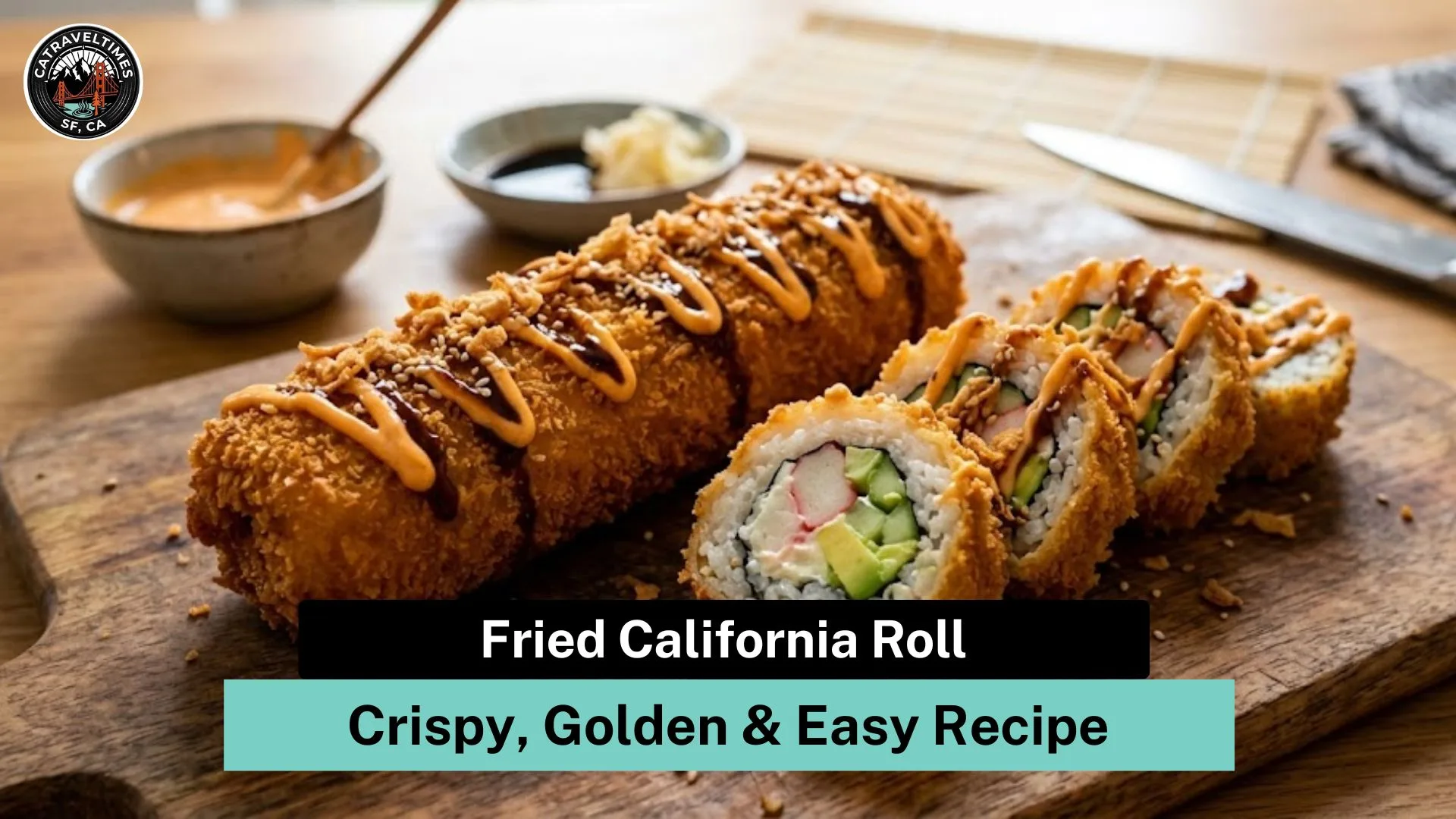 Fried California Roll: Crispy, Golden & Easy Recipe 1 Fried California Roll