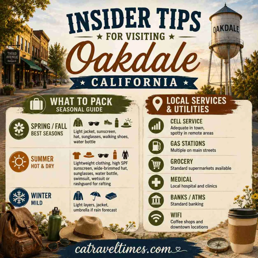 Insider Tips for Visiting Oakdale California