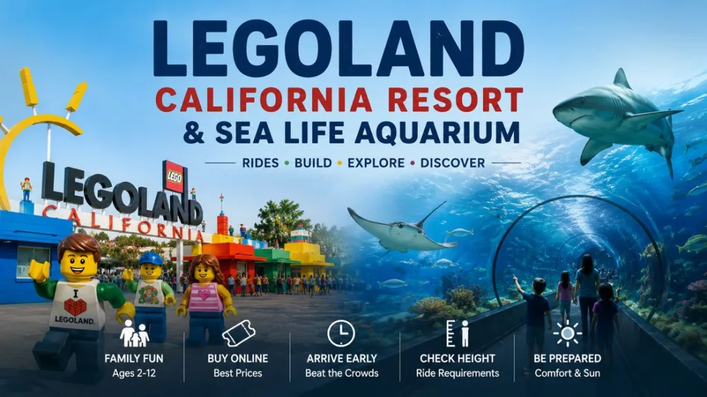 LEGOLAND California and Sea Life Aquarium