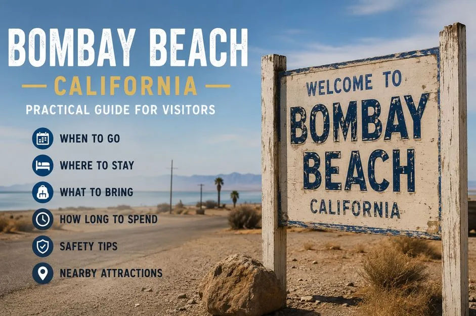 Bombay Beach California: Art, History, and Resilience on the Salton Sea 7 Practical Information for Visiting Bombay Beach California